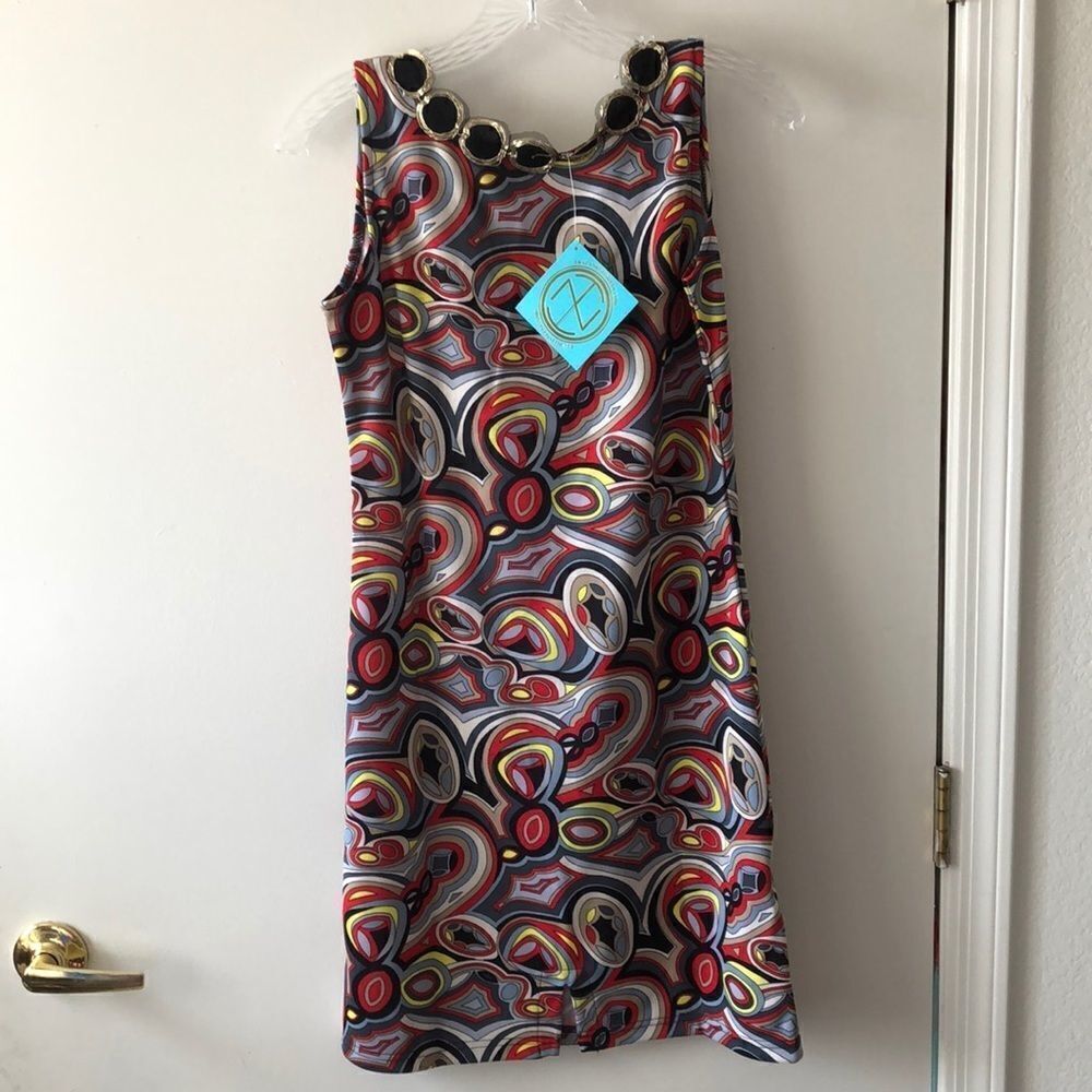 Tracy Negoshian Reversible Dress front to back XS